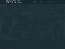 Tablet Screenshot of jacksonfbc.com